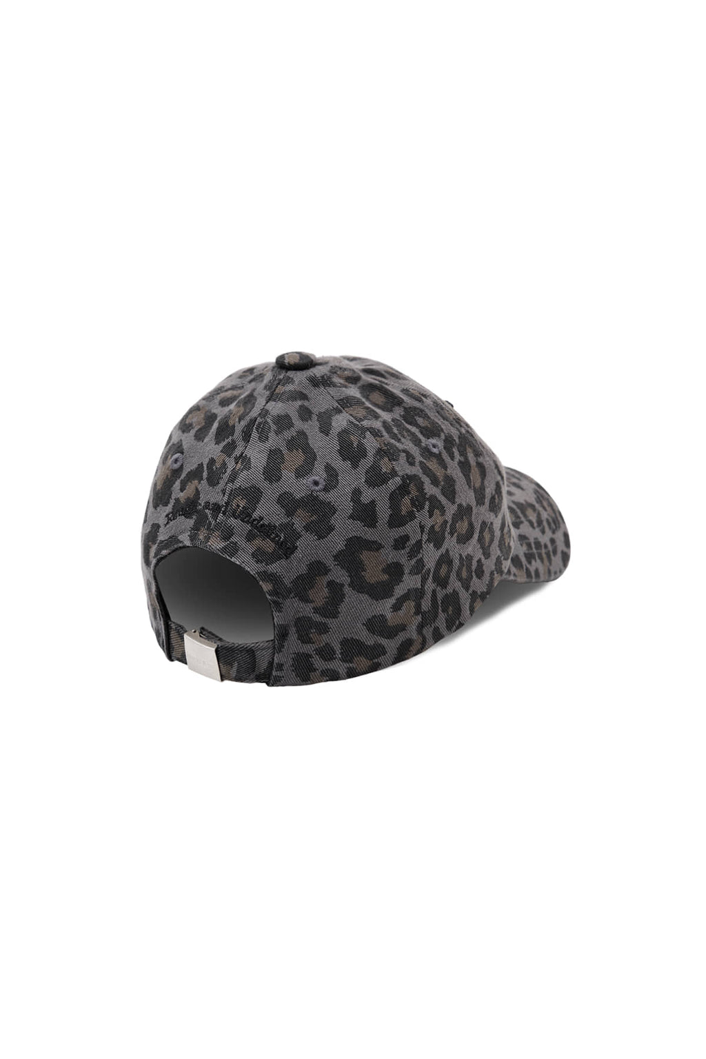 Matin Kim - Matin Leopard Volume Logo Ball Cap (Dark Grey) product image 3 | TRAB K-Fashion Australia