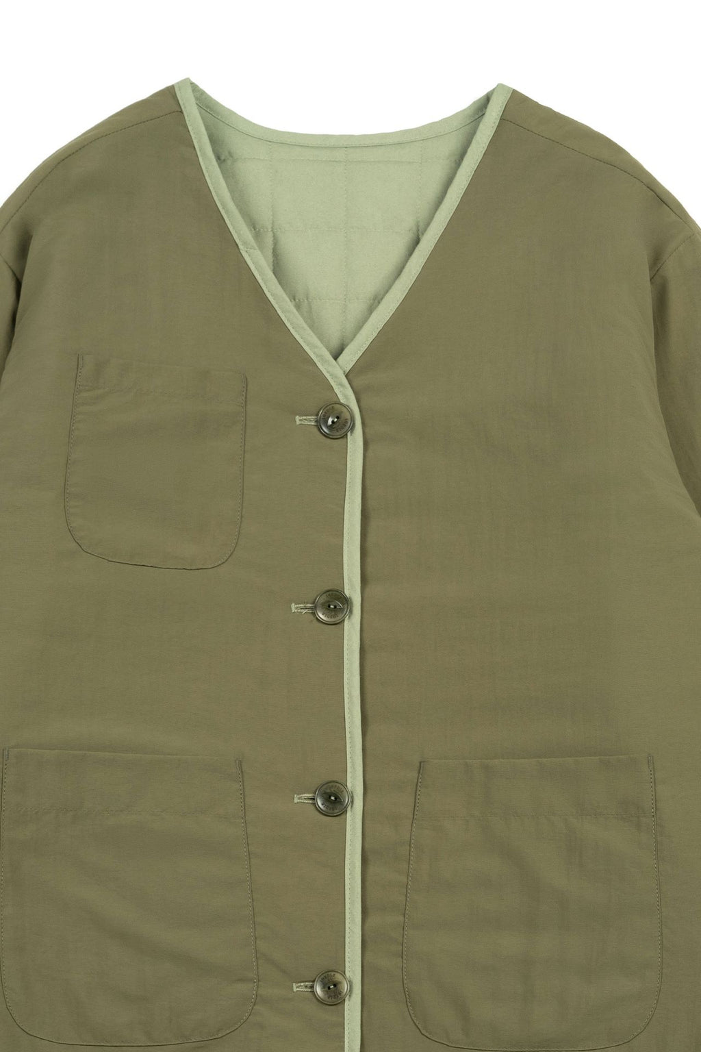 Ioedle - Welcome Gate Quilted Jacket (Olive) product image 10 | TRAB K-Fashion Australia