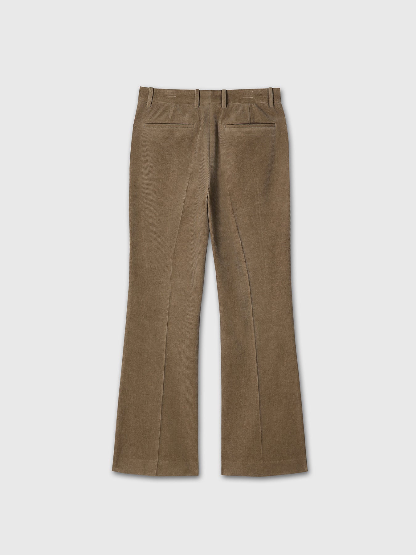 Tonywack - Corduroy Flared Trousers (Beige Taupe) product image 7 | TRAB K-Fashion Australia