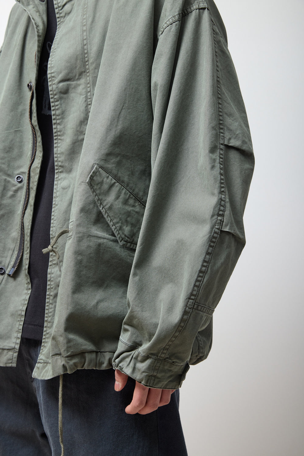 Hatchingroom - Short Mods Parka (Khaki) product image 17 | TRAB K-Fashion Australia