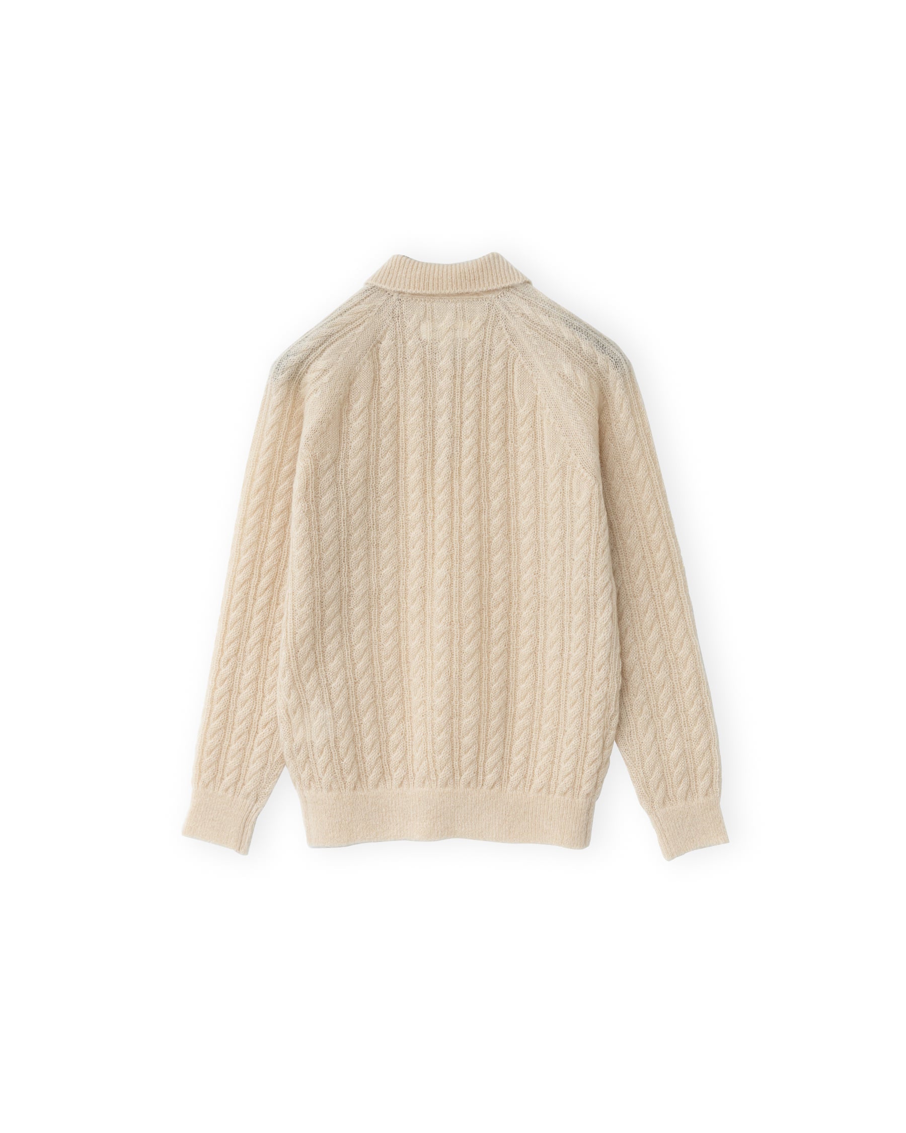 Brownyard - Cable Pique Knit (Beige) product image 4 | TRAB K-Fashion Australia