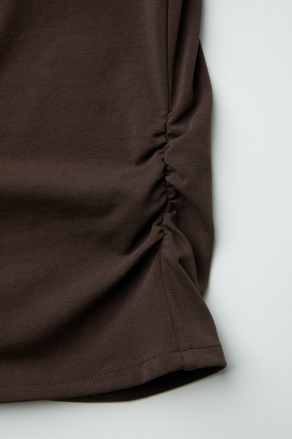 Coor - Back Strap Shirring Tube Top (Dark Brown) product image 5 | TRAB K-Fashion Australia