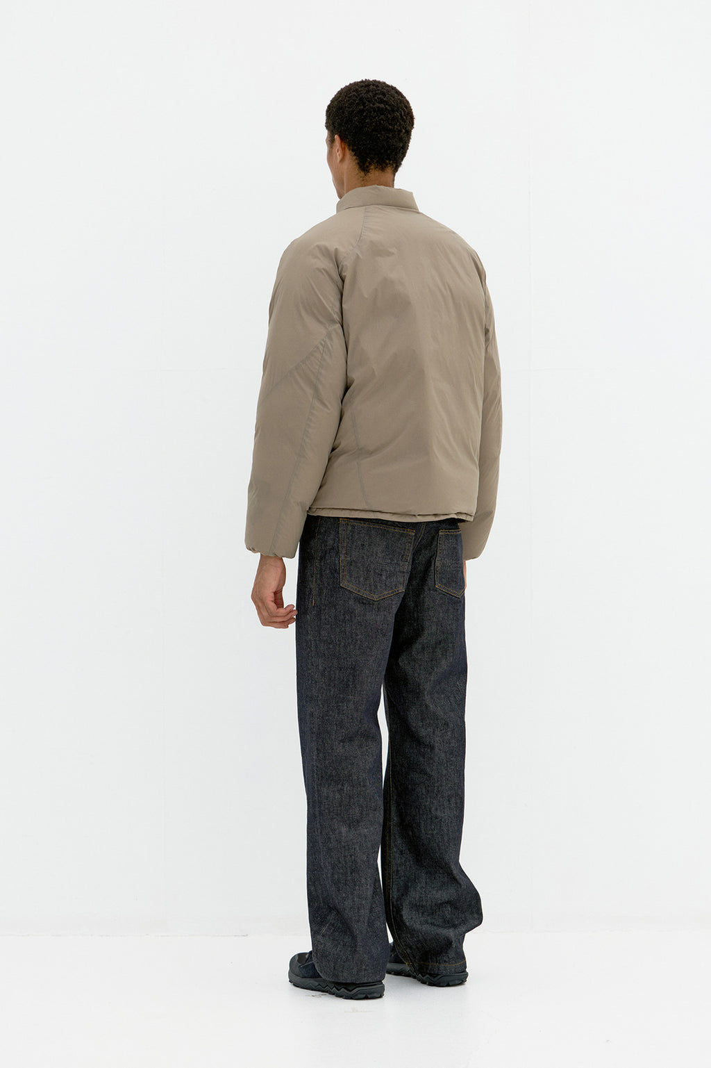 Coor - Multi Zip Light Down Jacket (Mocha Beige) product image 4 | TRAB K-Fashion Australia