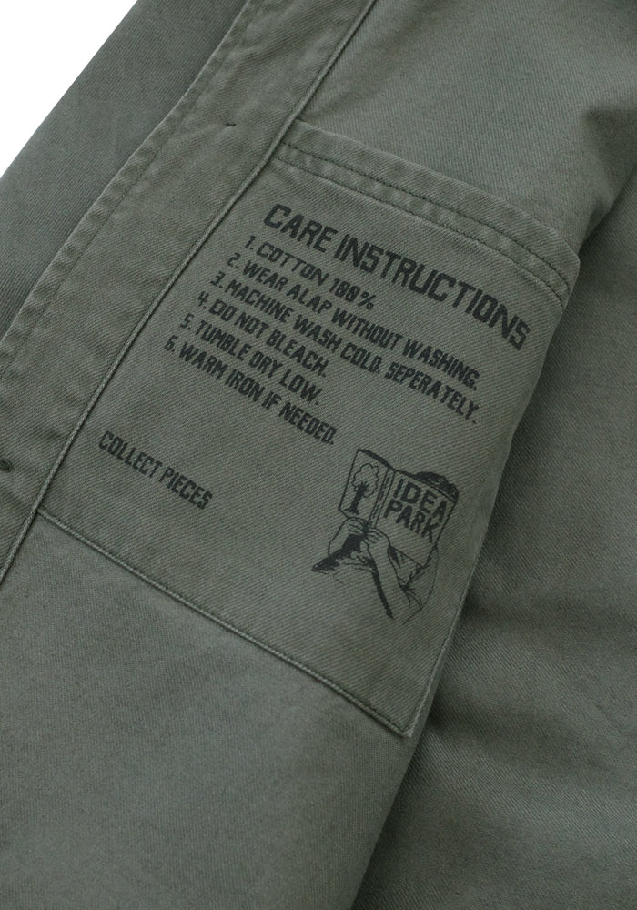 Collect Pieces - Us Work Jacket (Olive Green) product image 5 | TRAB K-Fashion Australia