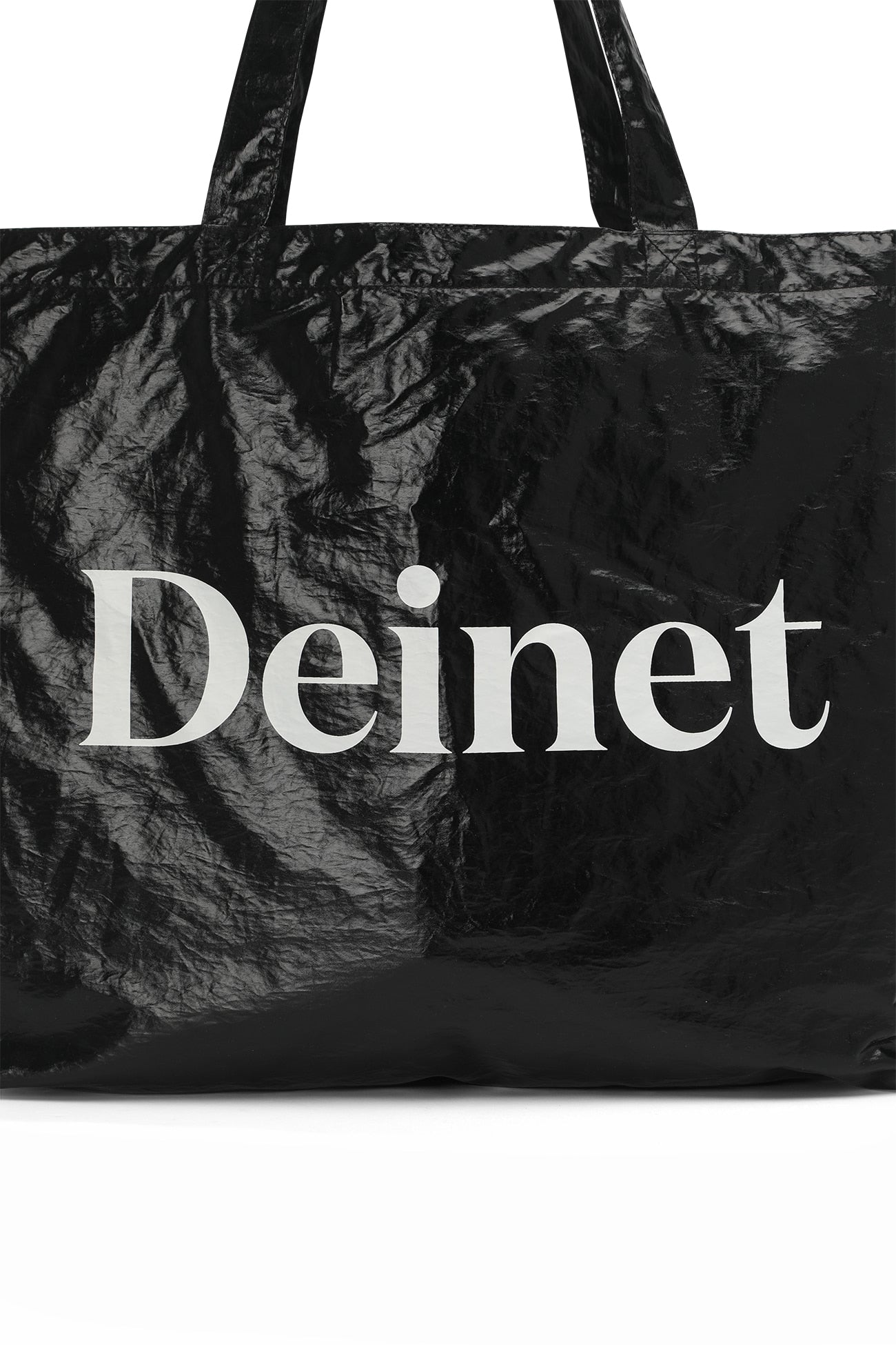 Deinet - Essential Logo Shoulder Big Bag (Black) product image 7 | TRAB K-Fashion Australia