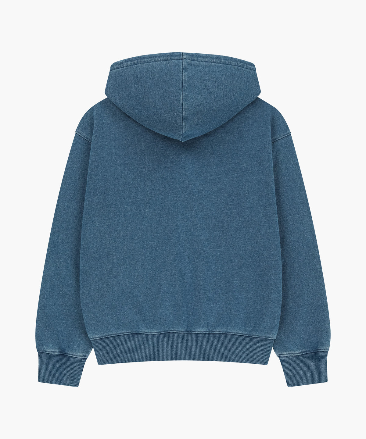 Marithe & Francois Girbaud - Crack Classic Logo Dyeing Oversized Hoodie (Blue) product image 6 | TRAB K-Fashion Australia
