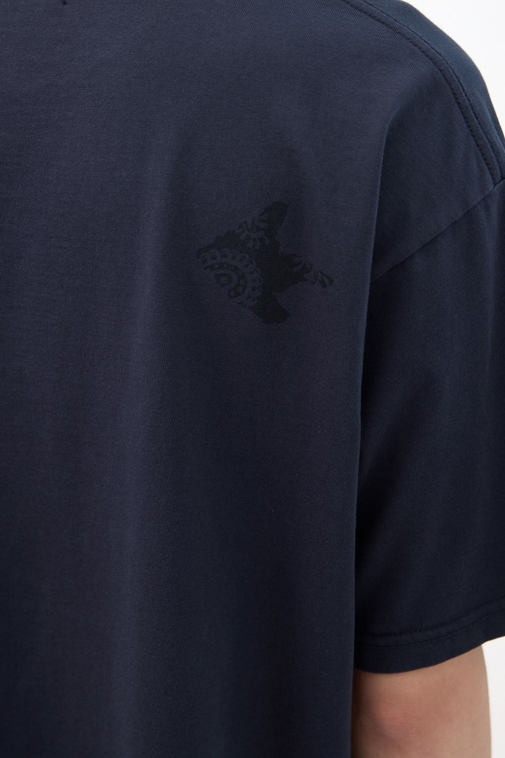 Hatchingroom - VTG Paisley Bird Tee Washed Dark (Navy) product image 9 | TRAB K-Fashion Australia
