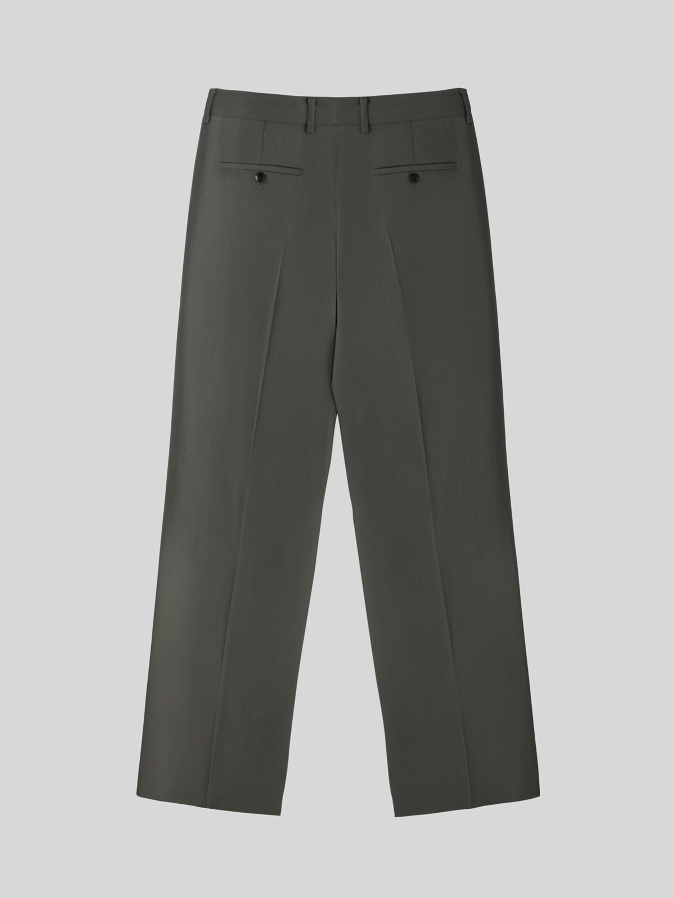 Recto - Tuck Detail Suit Pants (Midnight Grey) product image 9 | TRAB K-Fashion Australia