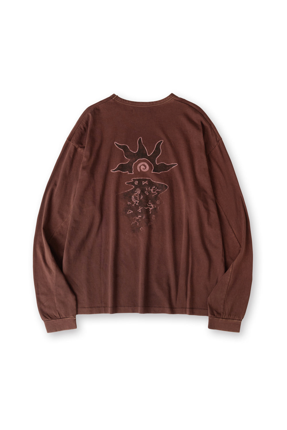 Hatchingroom - VTG Kokopelli Tee Bleached (Brown) product image 2 | TRAB K-Fashion Australia