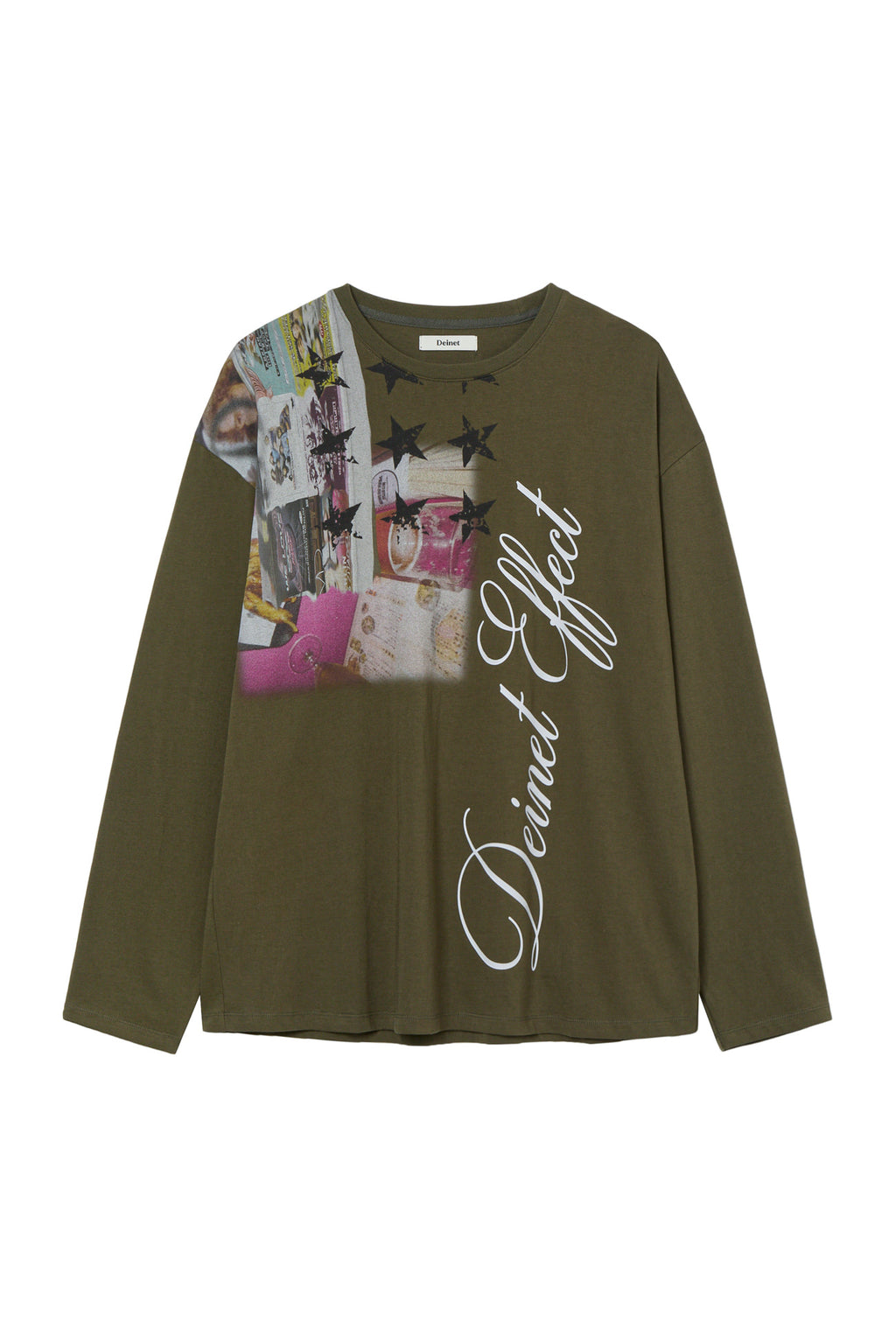 Deinet - Digital Vintage Long Sleeve (Khaki) product image 1 | TRAB K-Fashion Australia
