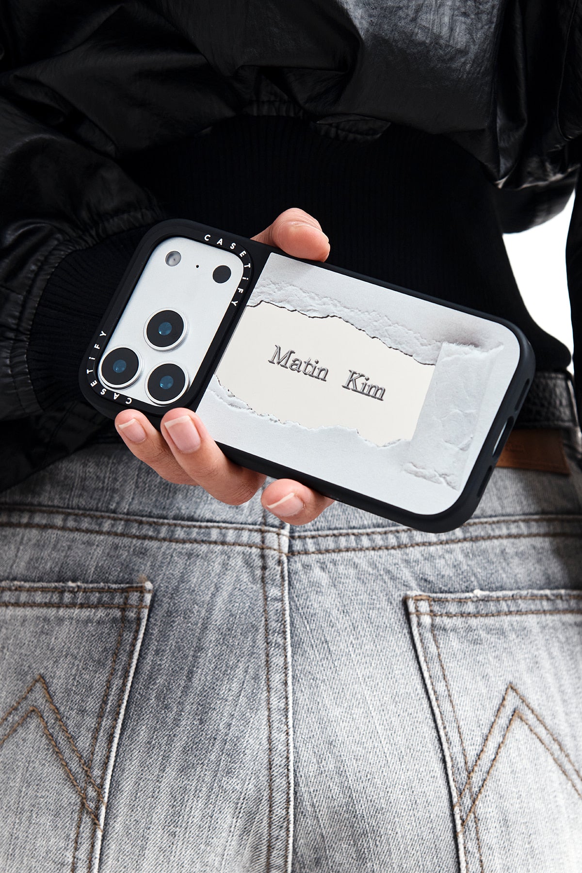 Matin Kim - Matin Kim X Casetify Paper Case (Silver) product image 10 | TRAB K-Fashion Australia