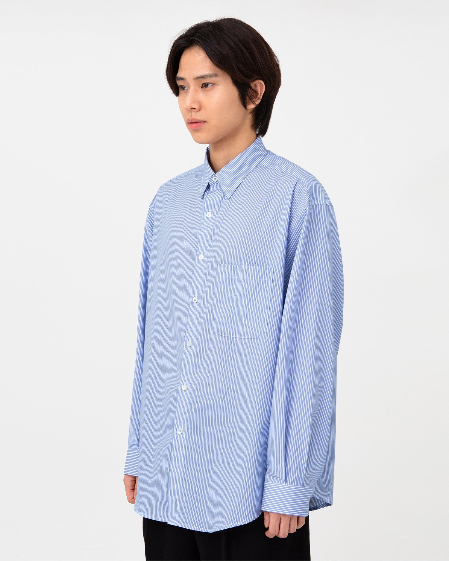 Brownyard - Steady Shirt (Blue Stripe) product image 4 | TRAB K-Fashion Australia
