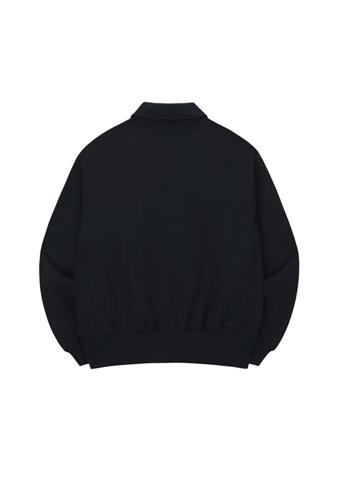 Art if acts - Half Zipup Sweat Shirt (Navy) product image 6 | TRAB K-Fashion Australia