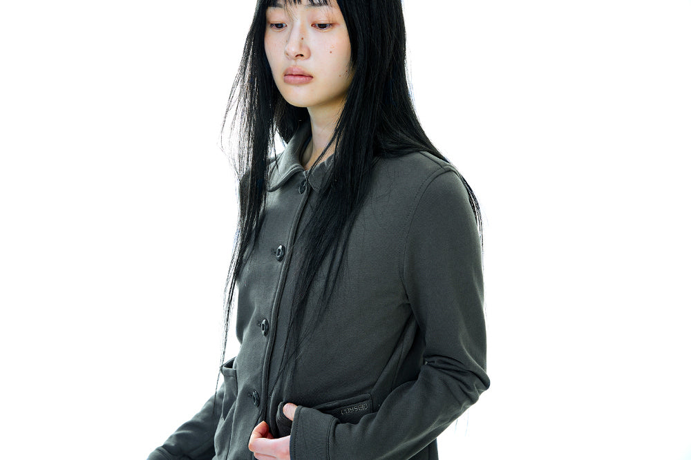 Coyseio - Cozy Sweat Jacket (Charcoal) product image 13 | TRAB K-Fashion Australia