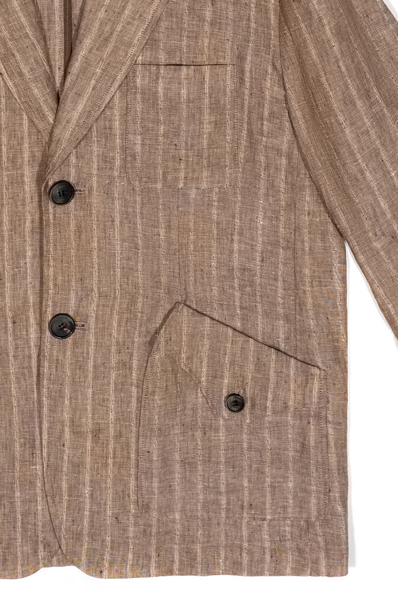 Ioedle - Linen Jacket (Brown) product image 6 | TRAB K-Fashion Australia