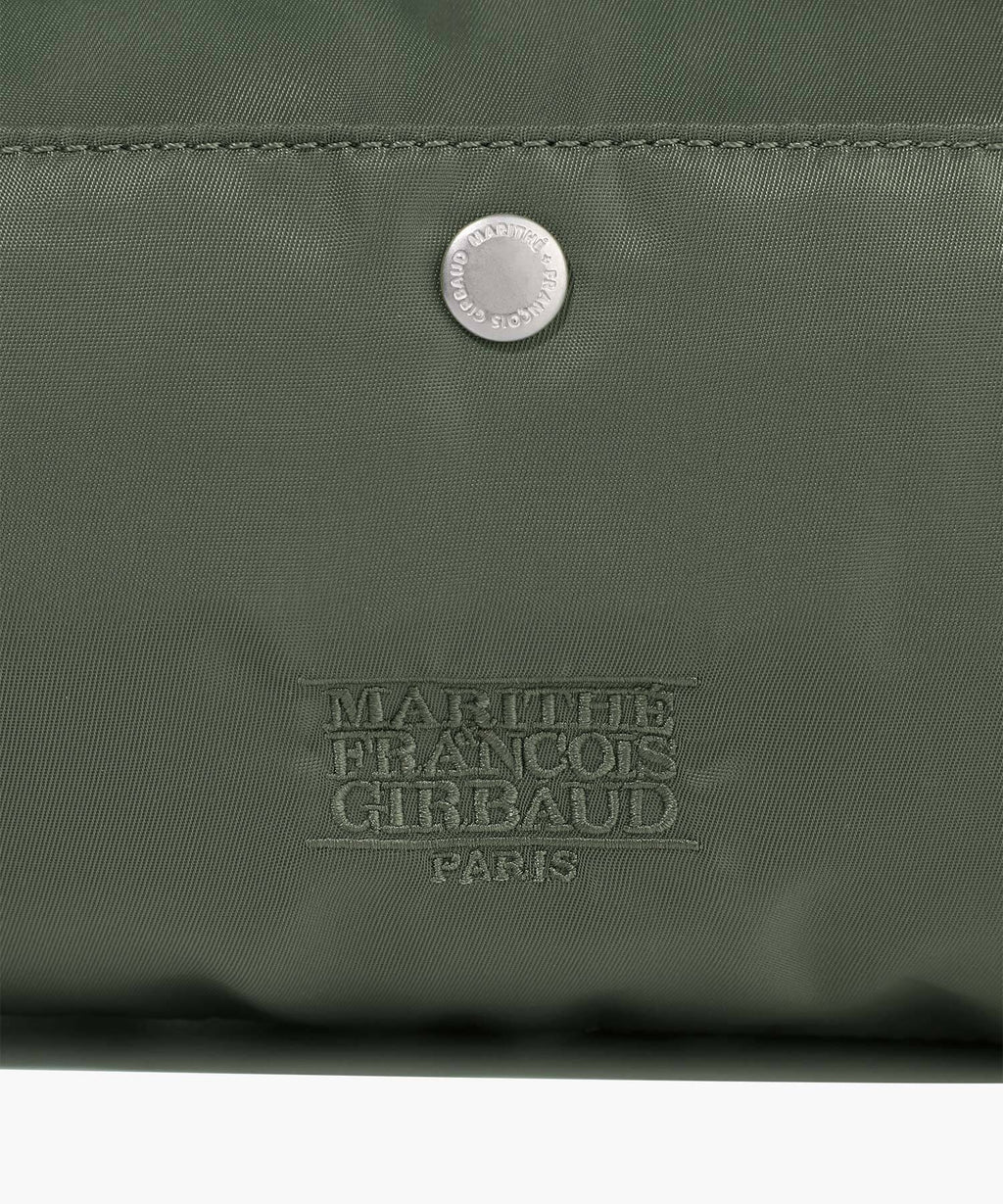 Marithe & Francois Girbaud - Classic Logo Mini Duffle Bag (Gray Khaki) product image 4 | TRAB K-Fashion Australia