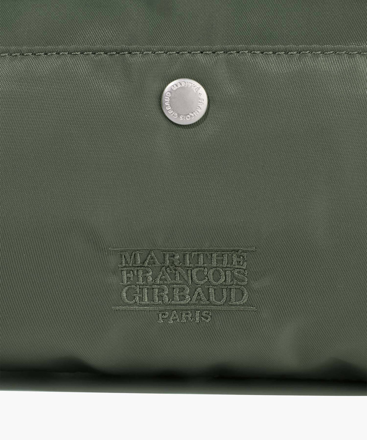 Marithe & Francois Girbaud - Classic Logo Mini Duffle Bag (Gray Khaki) product image 4 | TRAB K-Fashion Australia