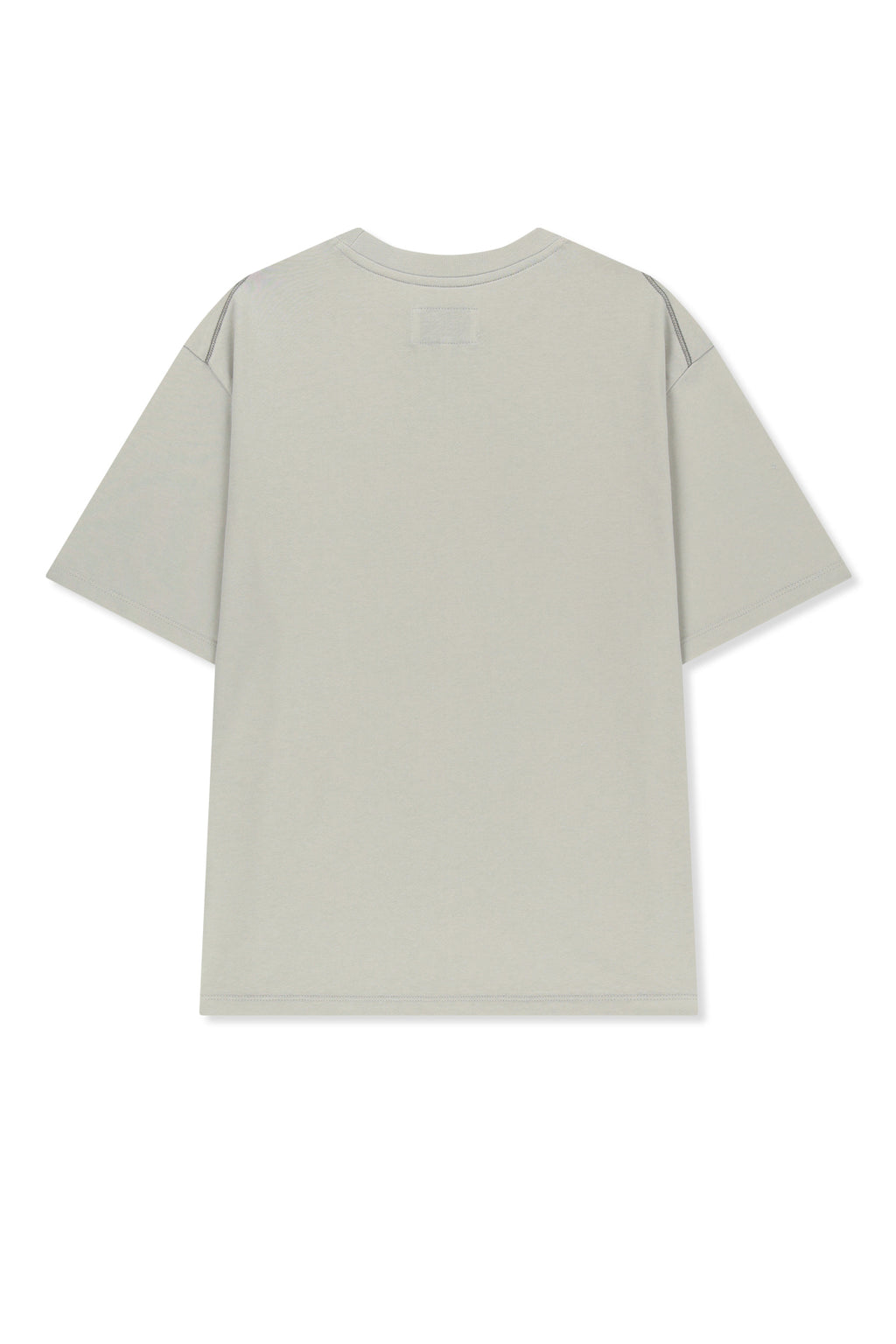 Matin Kim - Matin Pace Vortex Graffiti Top (Light Grey) product image 2 | TRAB K-Fashion Australia