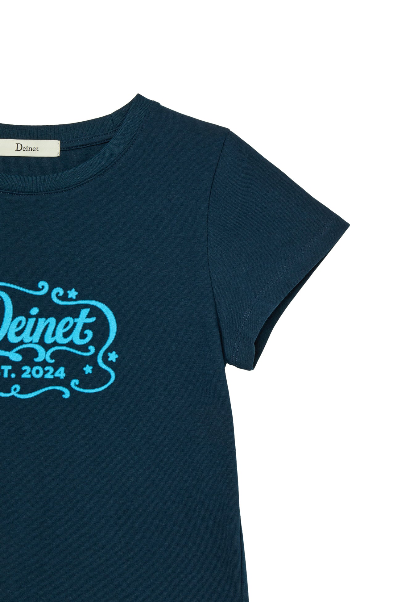 Deinet - Pop Color T-Shirt (Navy) product image 4 | TRAB K-Fashion Australia