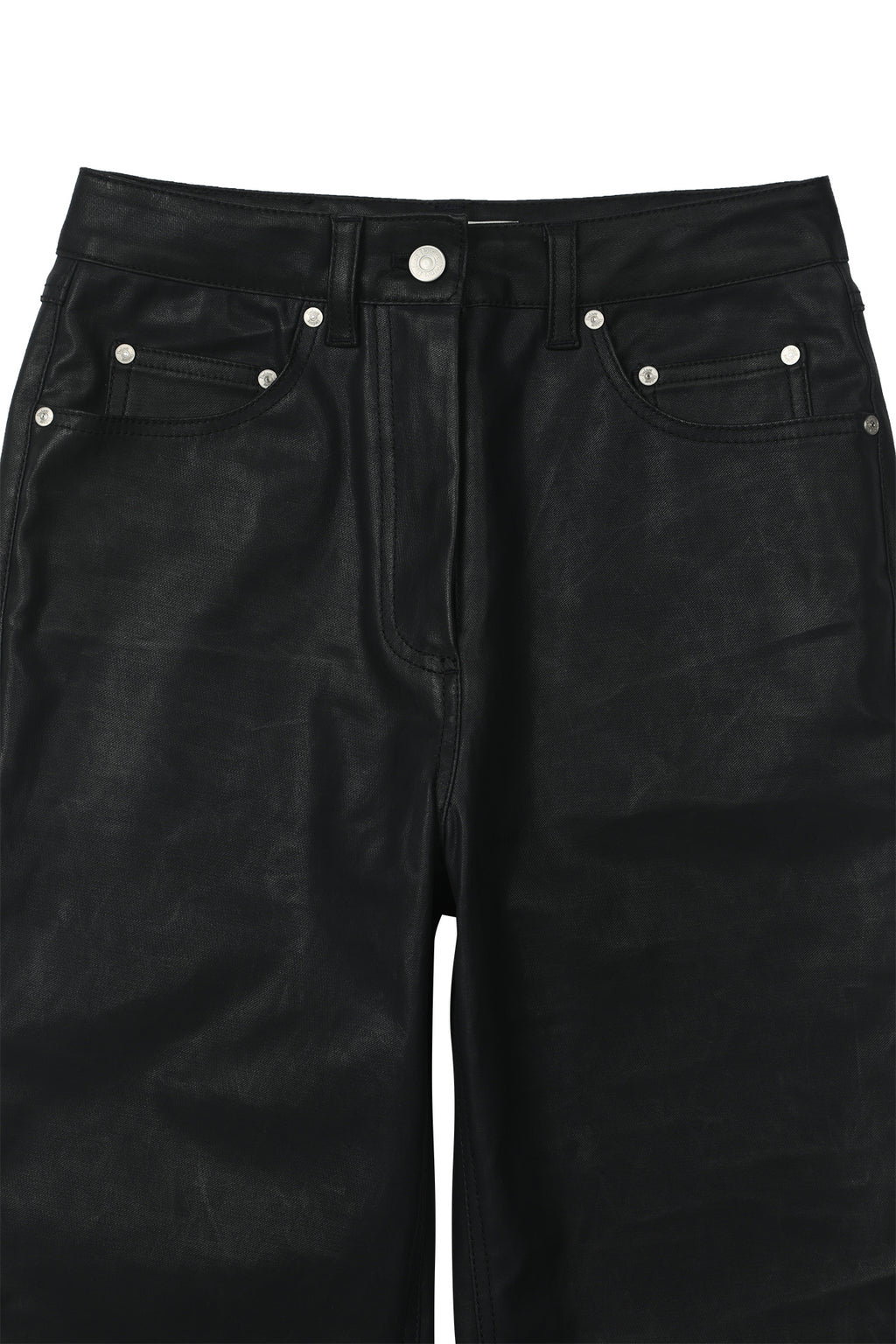 Deinet - Coated Span Trousers (Black) product image 14 | TRAB K-Fashion Australia