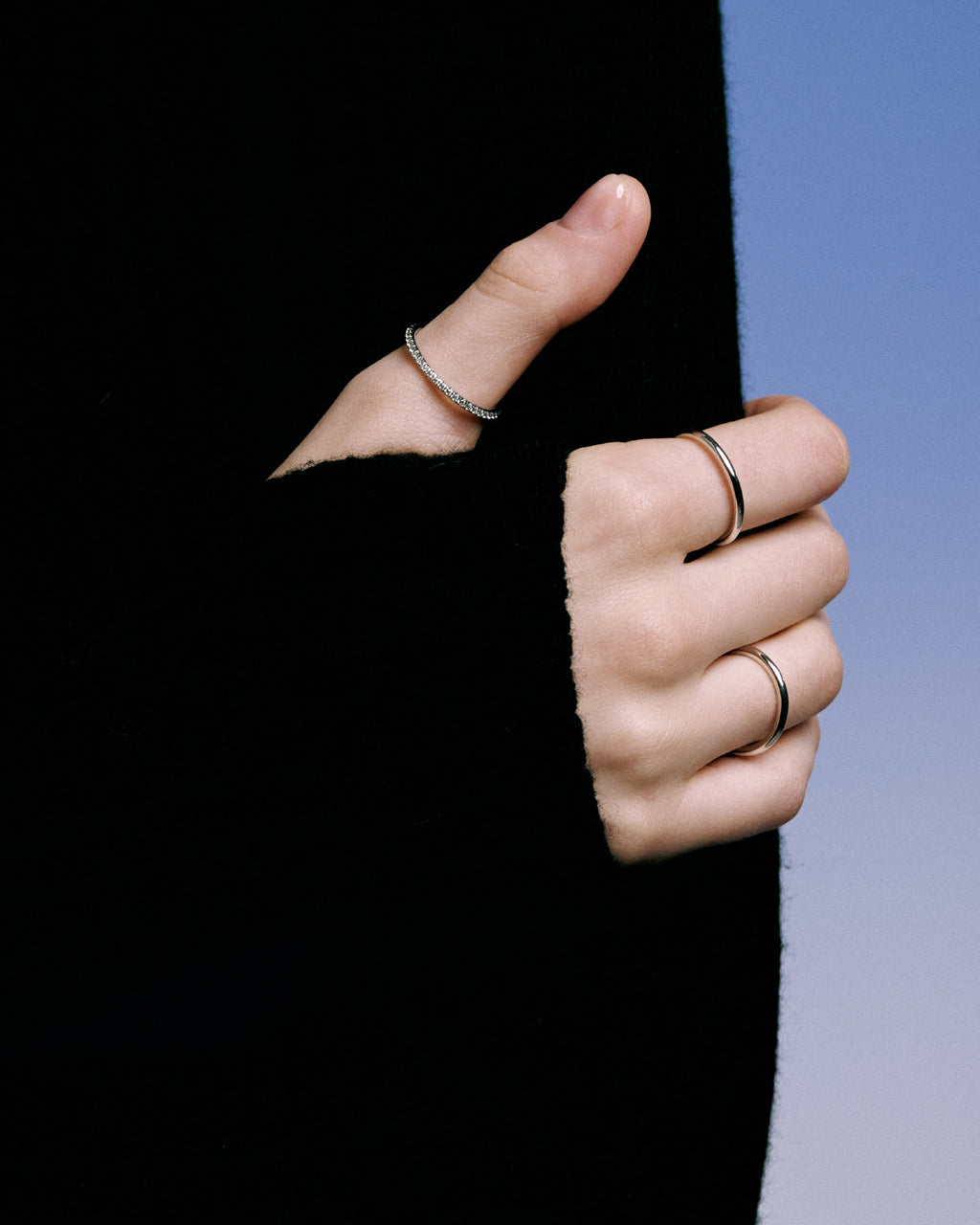 Numbering - Simple Stackable Ring #3400 product image 1 | TRAB K-Fashion Australia