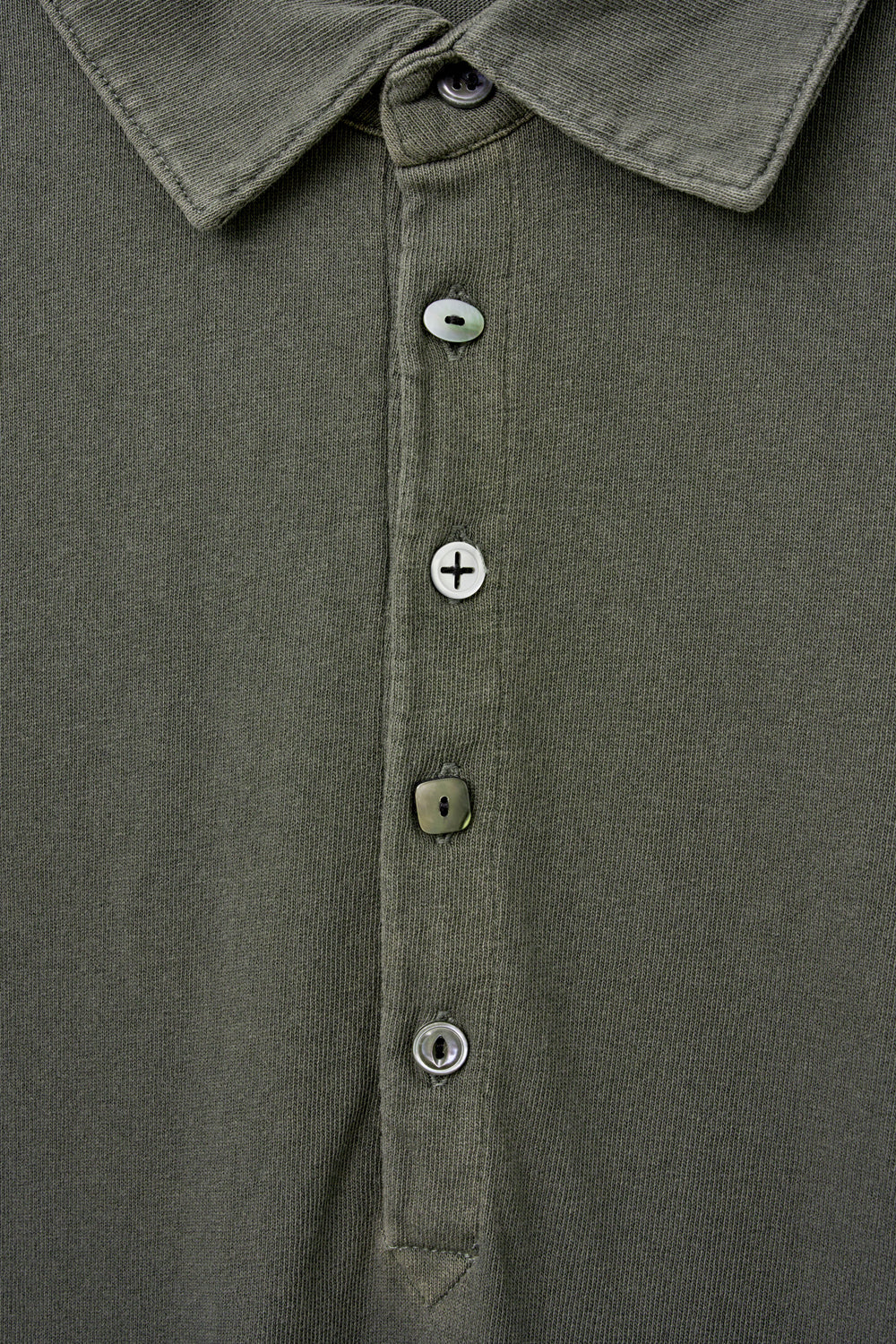 Hatchingroom - 4B Polo Tee Bleached (Moss) product image 3 | TRAB K-Fashion Australia