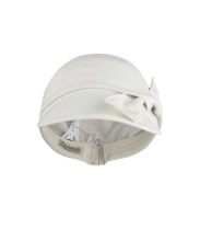Coyseio - Ribbon Tie Cap (Ivory) product image 1 | TRAB K-Fashion Australia