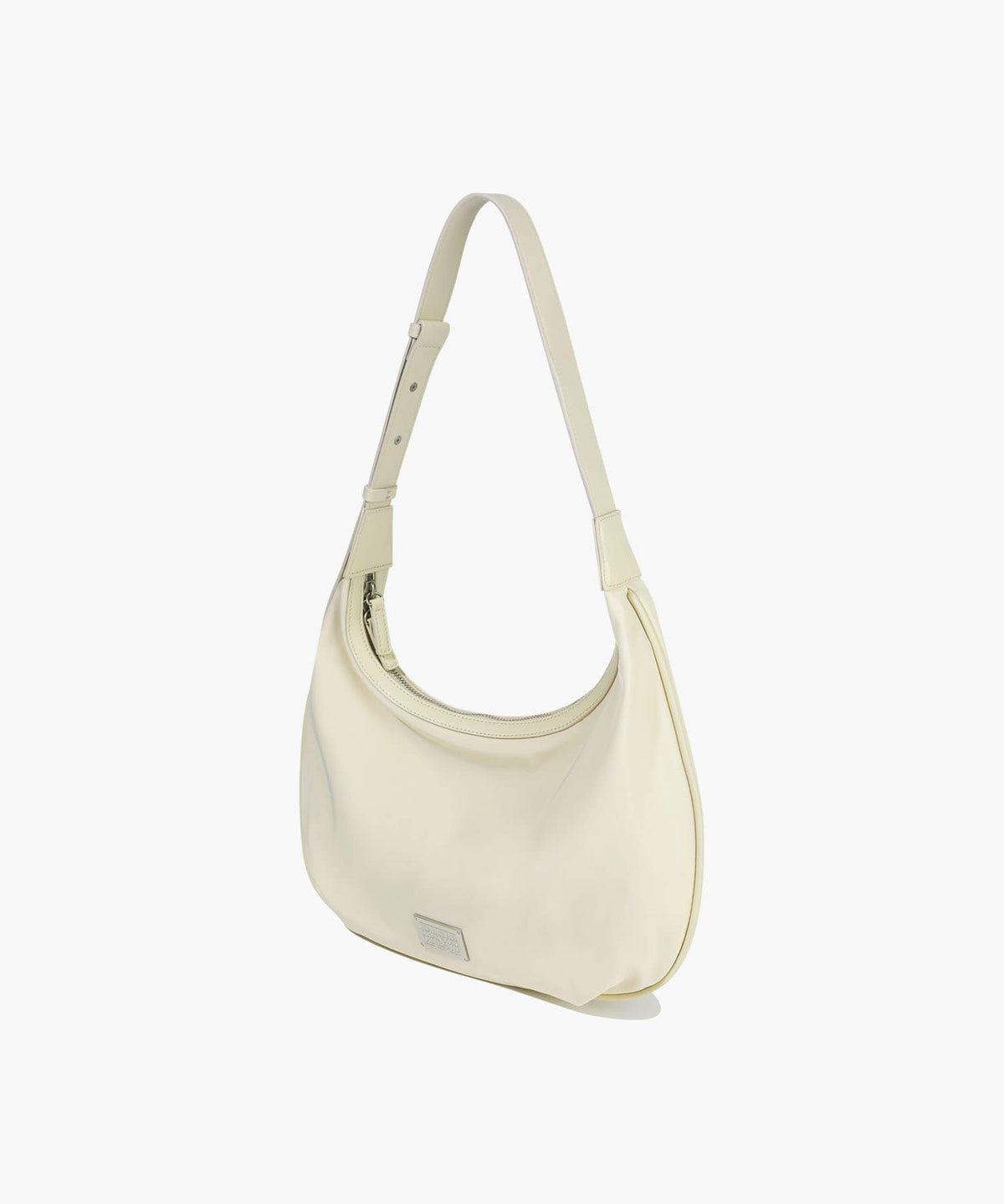Marithe & Francois Girbaud - Classic Logo Round Shoulder Bag (Light Beige) product image 2 | TRAB K-Fashion Australia