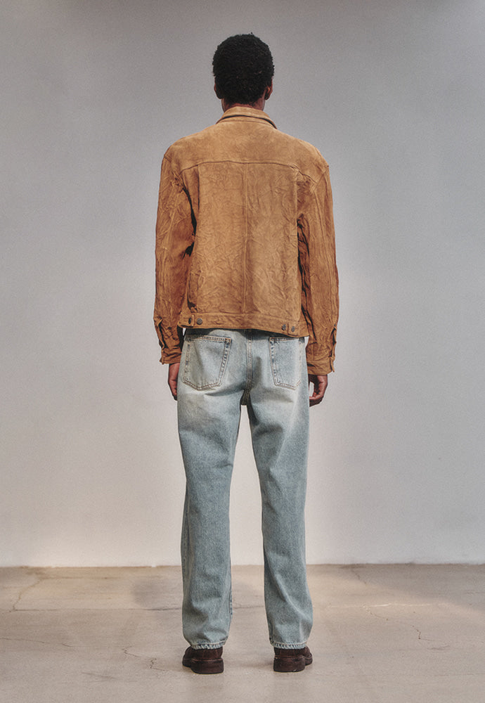 Art if acts - Washed Suede Trucker (Camel) product image 6 | TRAB K-Fashion Australia