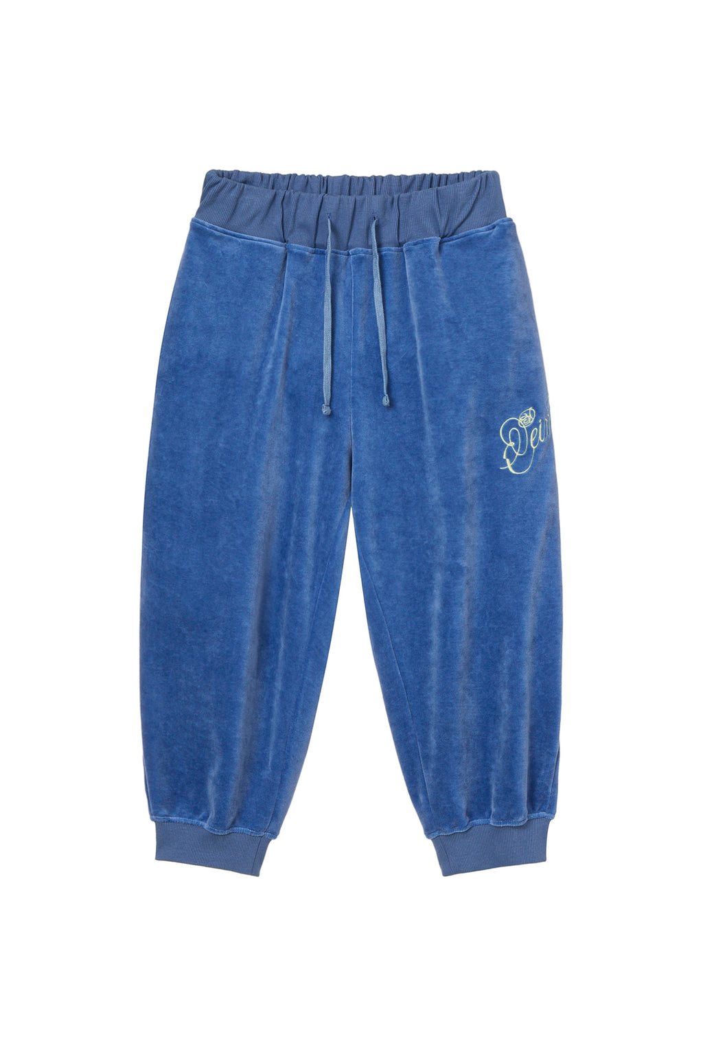 Deinet - Rose Typo Capri Jogger Pants (Blue) product image 11 | TRAB K-Fashion Australia