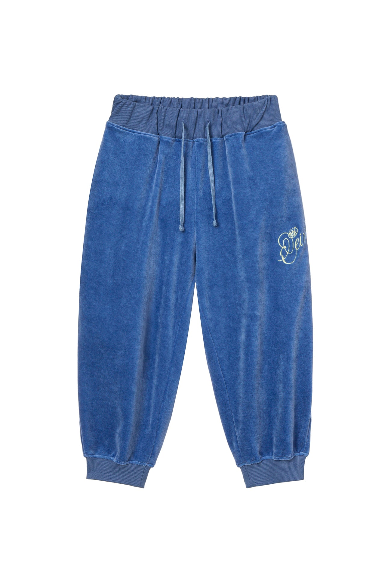 Deinet - Rose Typo Capri Jogger Pants (Blue) product image 11 | TRAB K-Fashion Australia