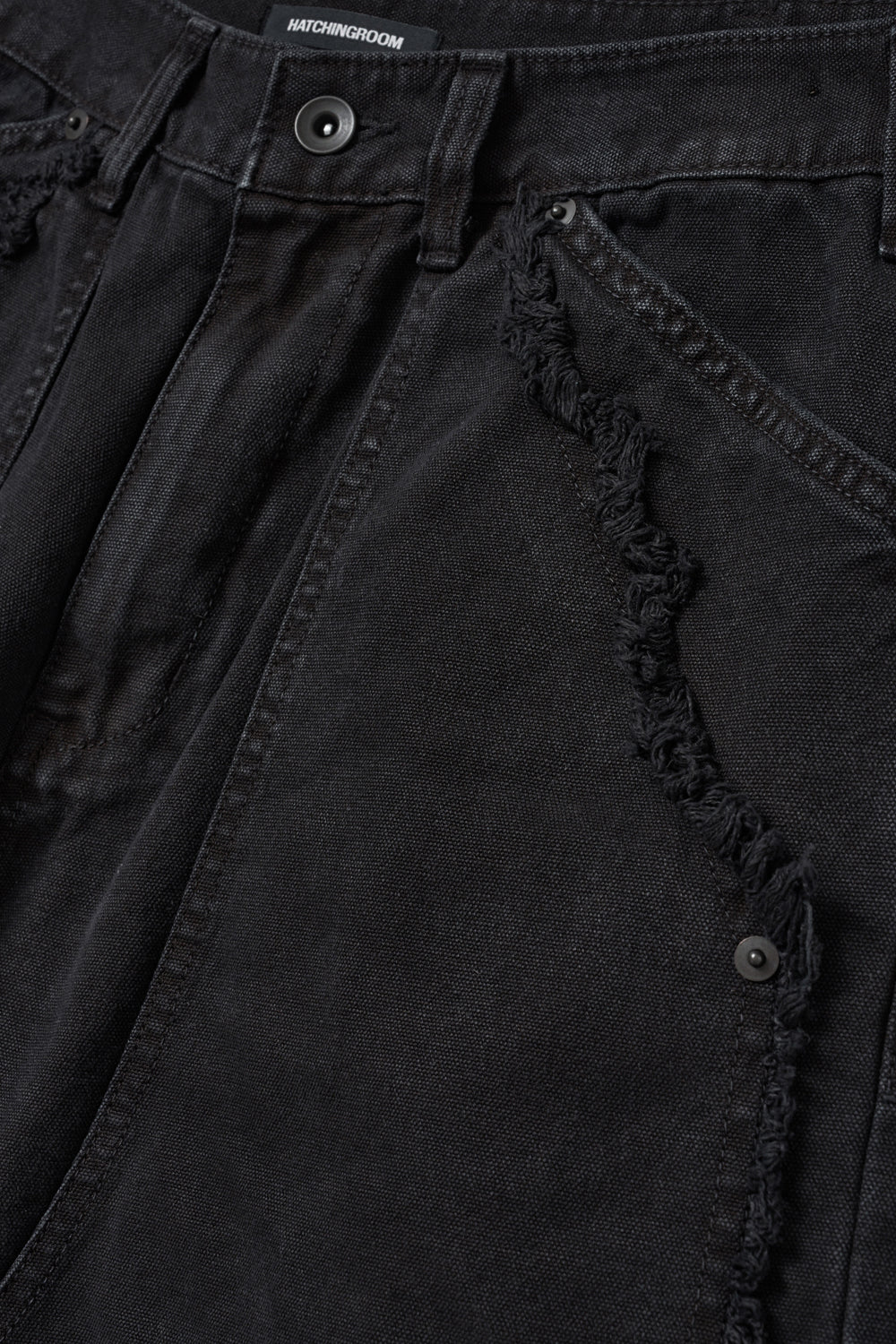 Hatchingroom - VTG Double knee Pants (Black) product image 5 | TRAB K-Fashion Australia