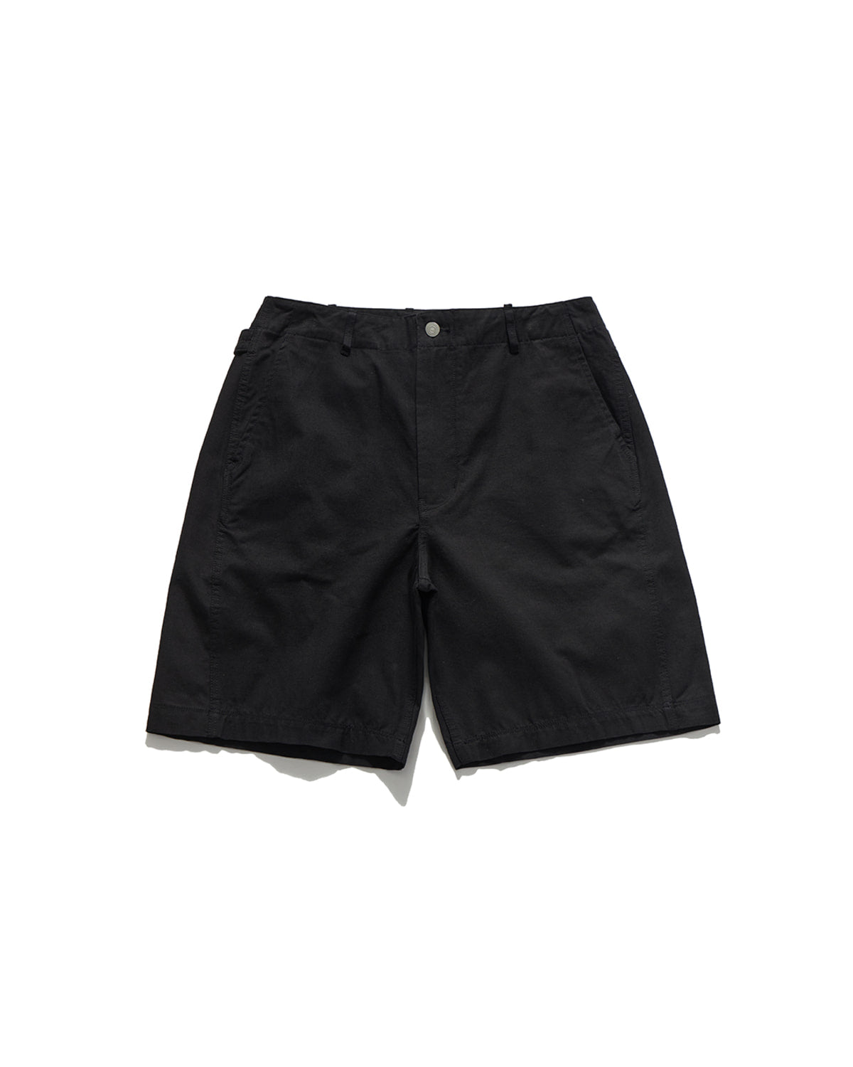 Eastlogue - Cinch Back Curved Shorts (Black) product image 5 | TRAB K-Fashion Australia