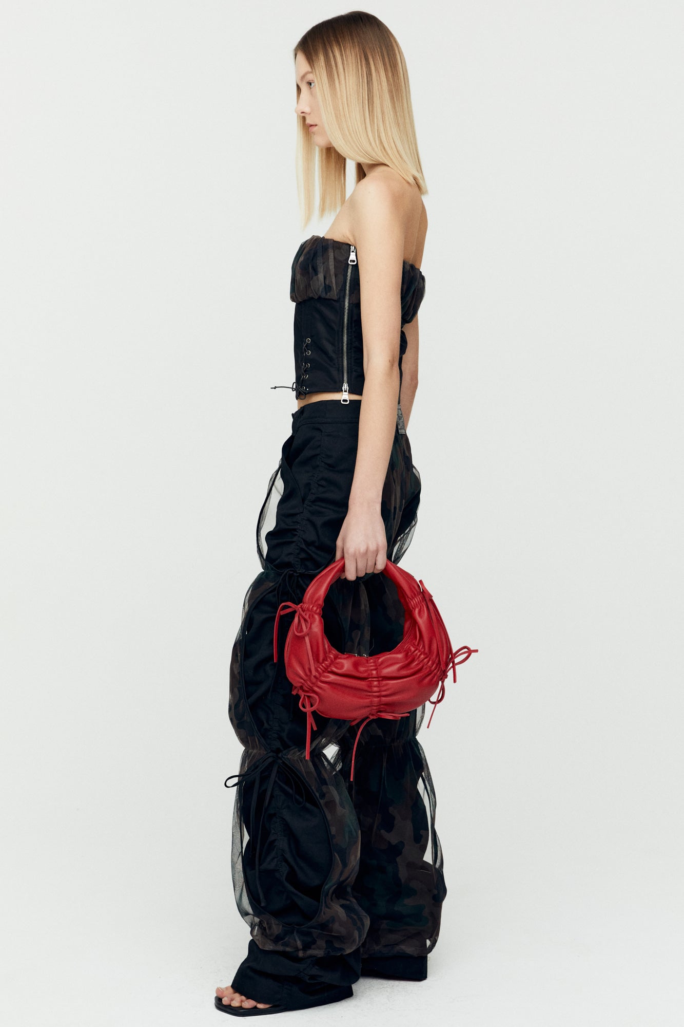 Andersson Bell - Small Dumpling Leather Bag (Red) product image 10 | TRAB K-Fashion Australia