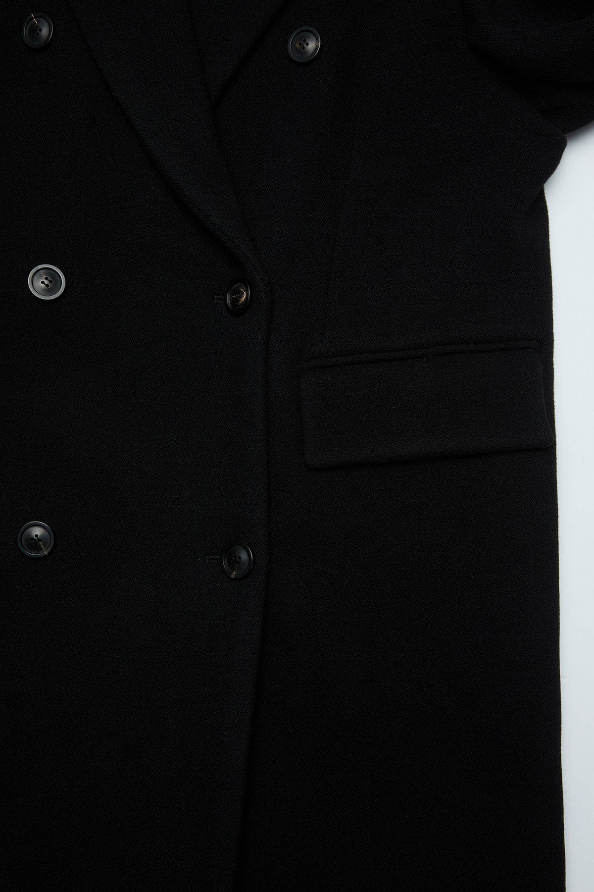 Coor - Over Size Double Coat (Black) product image 6 | TRAB K-Fashion Australia