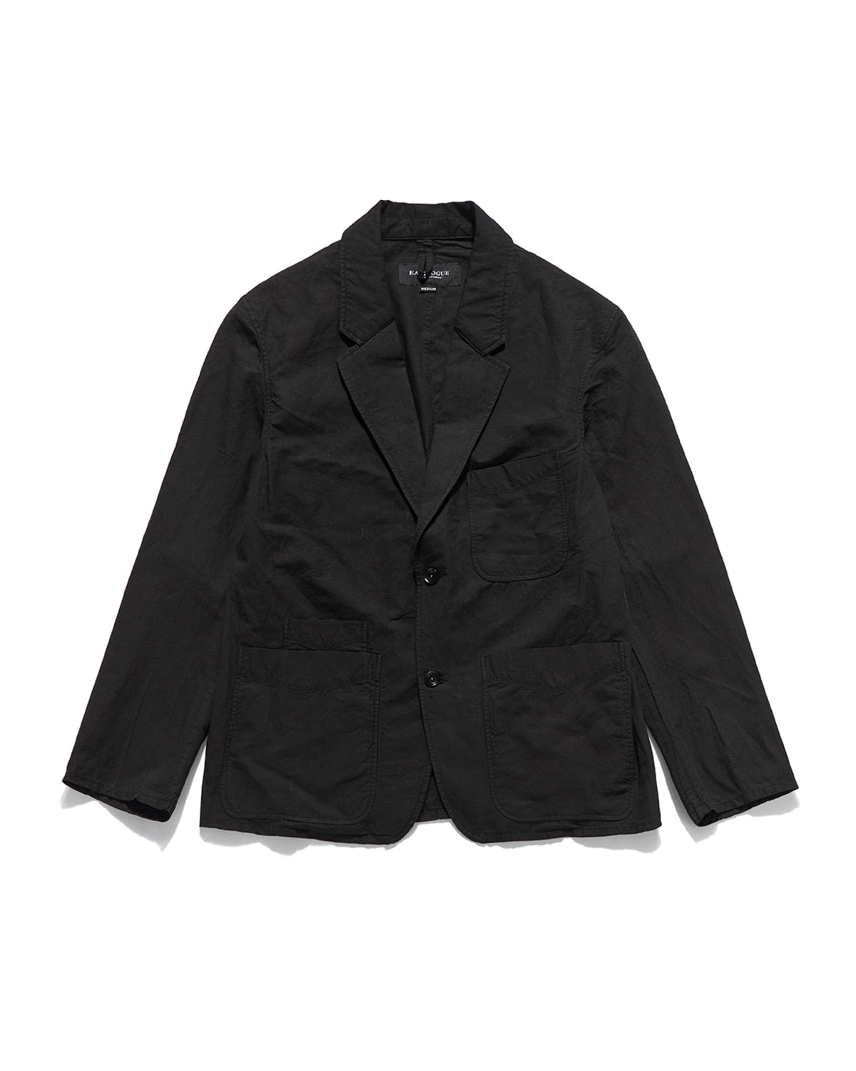 Eastlogue - Lounger Comfort Jacket (Black Linen) product image 2 | TRAB K-Fashion Australia