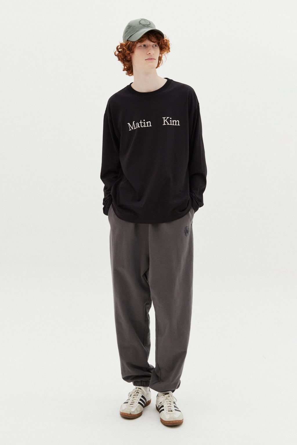 Matin Kim - Crisp Logo Ball Cap (Green) product image 7 | TRAB K-Fashion Australia