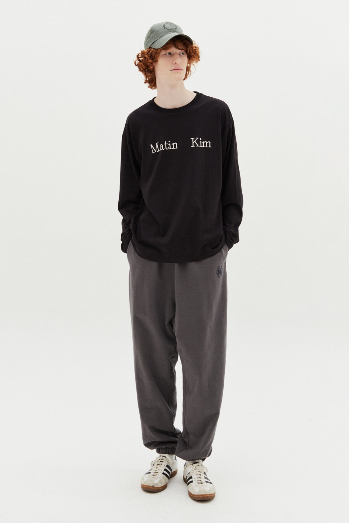 Matin Kim - Crisp Logo Ball Cap (Green) product image 7 | TRAB K-Fashion Australia