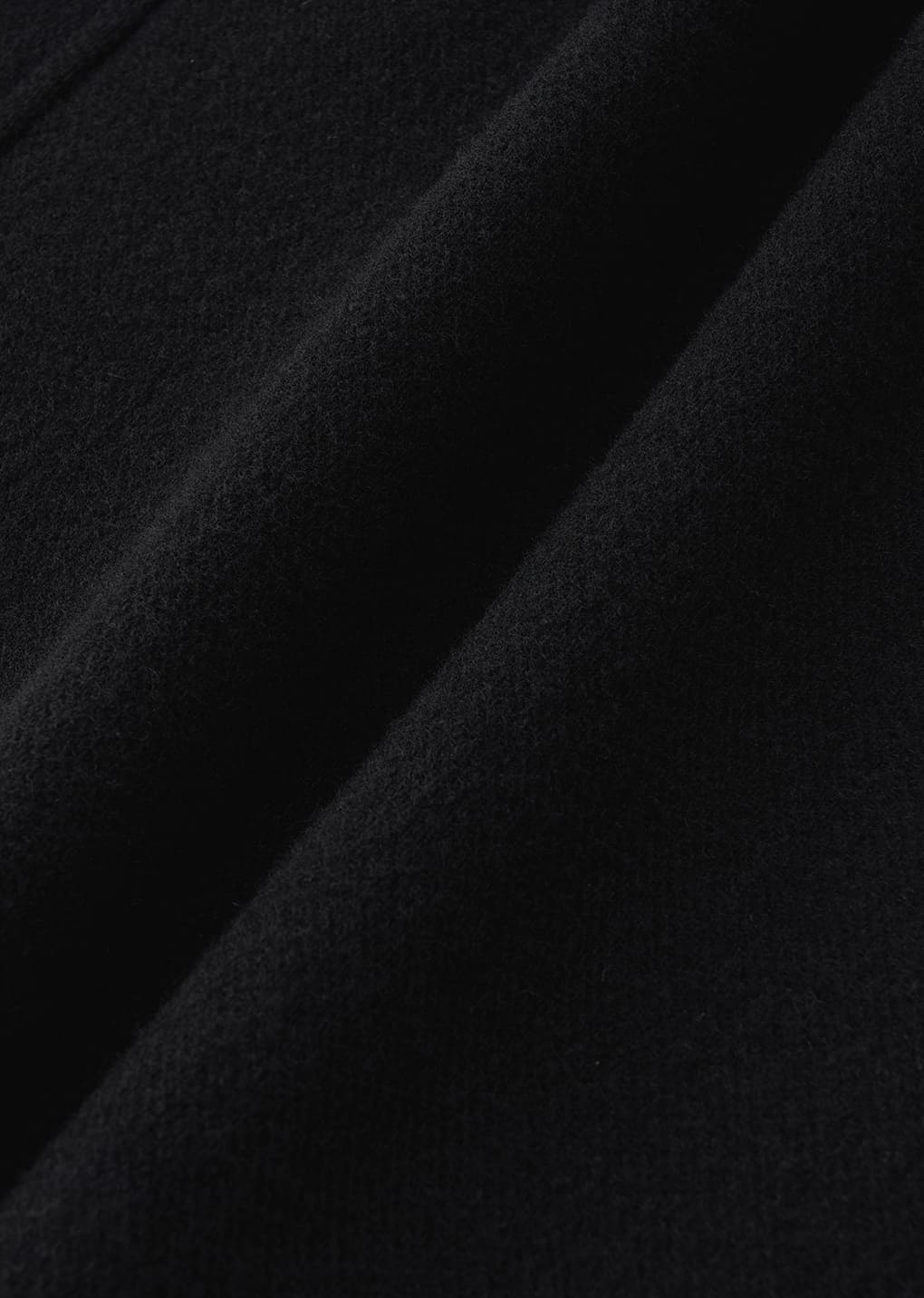 Amomento - rounded half coat (Black) product image 14 | TRAB K-Fashion Australia