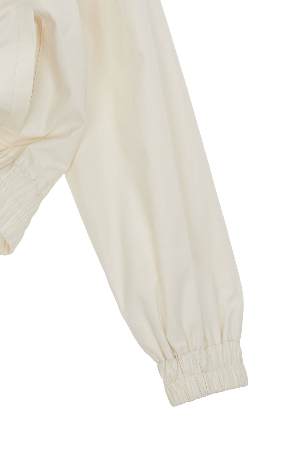 Matin Kim - Curvy String Crop Blouson (Ivory) product image 4 | TRAB K-Fashion Australia