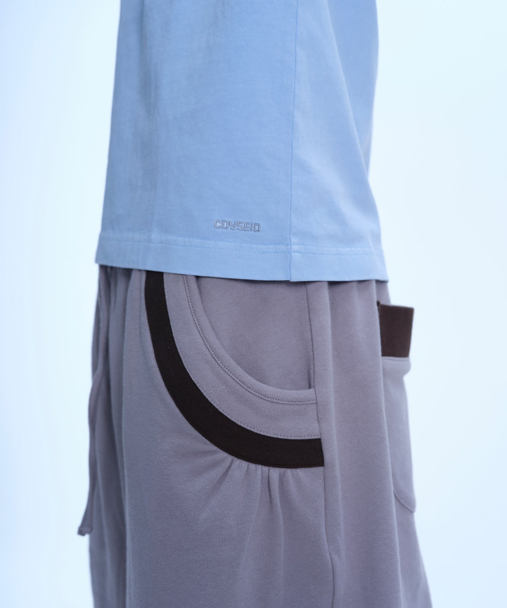 Coyseio - Pumpkin Sweat Shorts (Grey) product image 7 | TRAB K-Fashion Australia