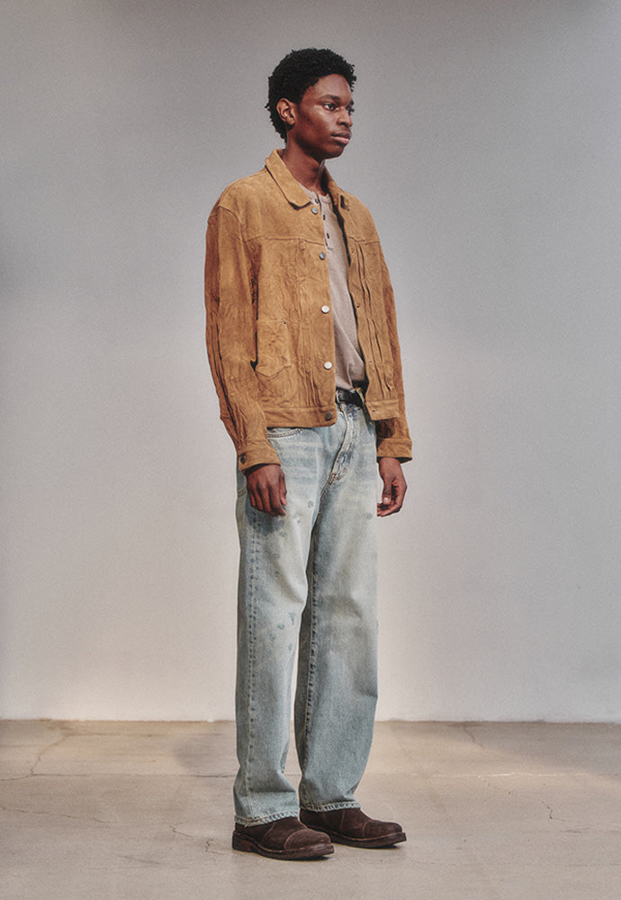 Art if acts - Regular 5P Denim Pants (Used Light Blue) product image 3 | TRAB K-Fashion Australia