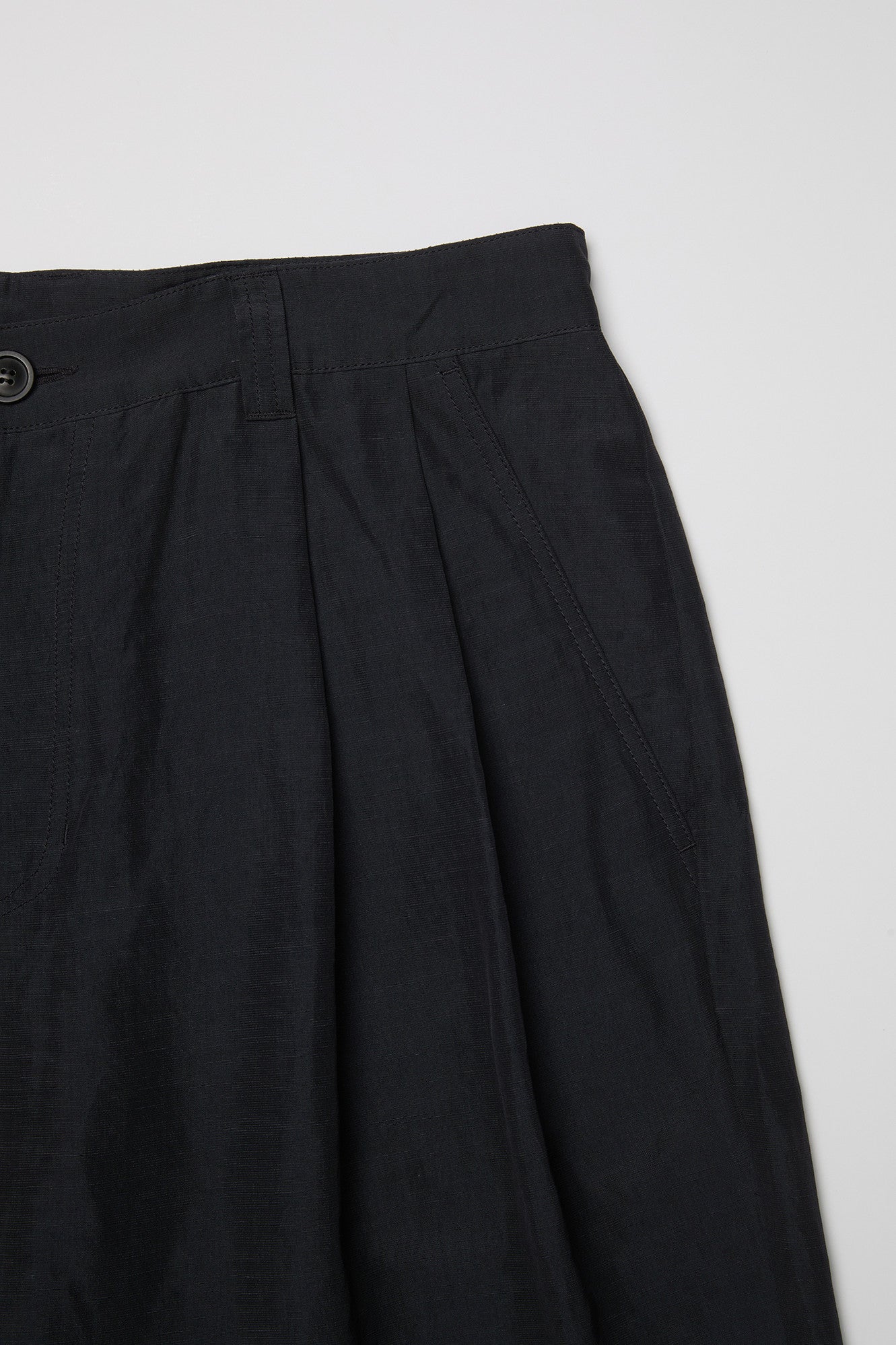 Coor - Classy Oversized Two-Tuck Trousers (Dark Navy) product image 6 | TRAB K-Fashion Australia