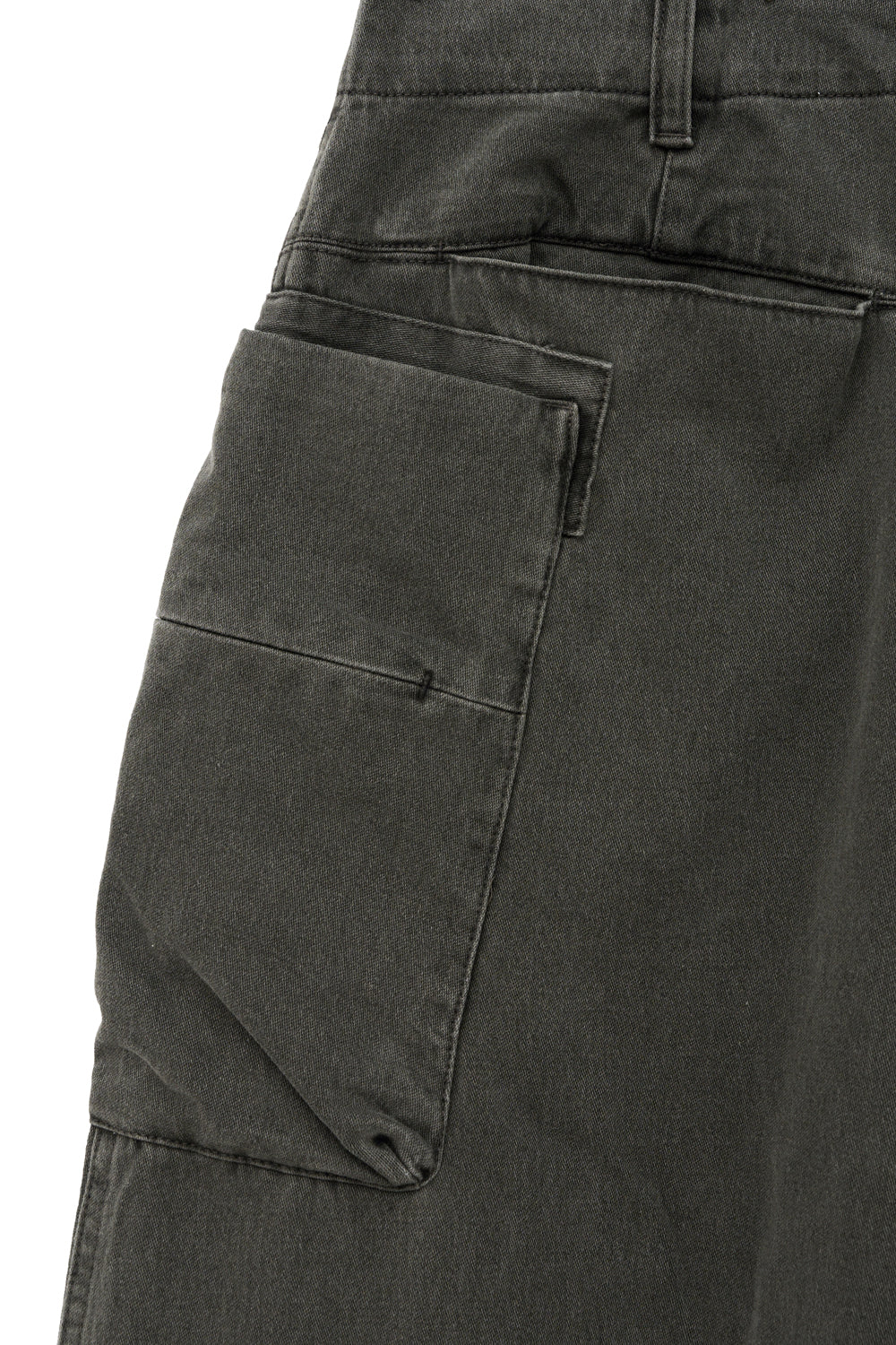 Hatchingroom - Big Cargo Pants V2 Dark (Khaki) product image 5 | TRAB K-Fashion Australia