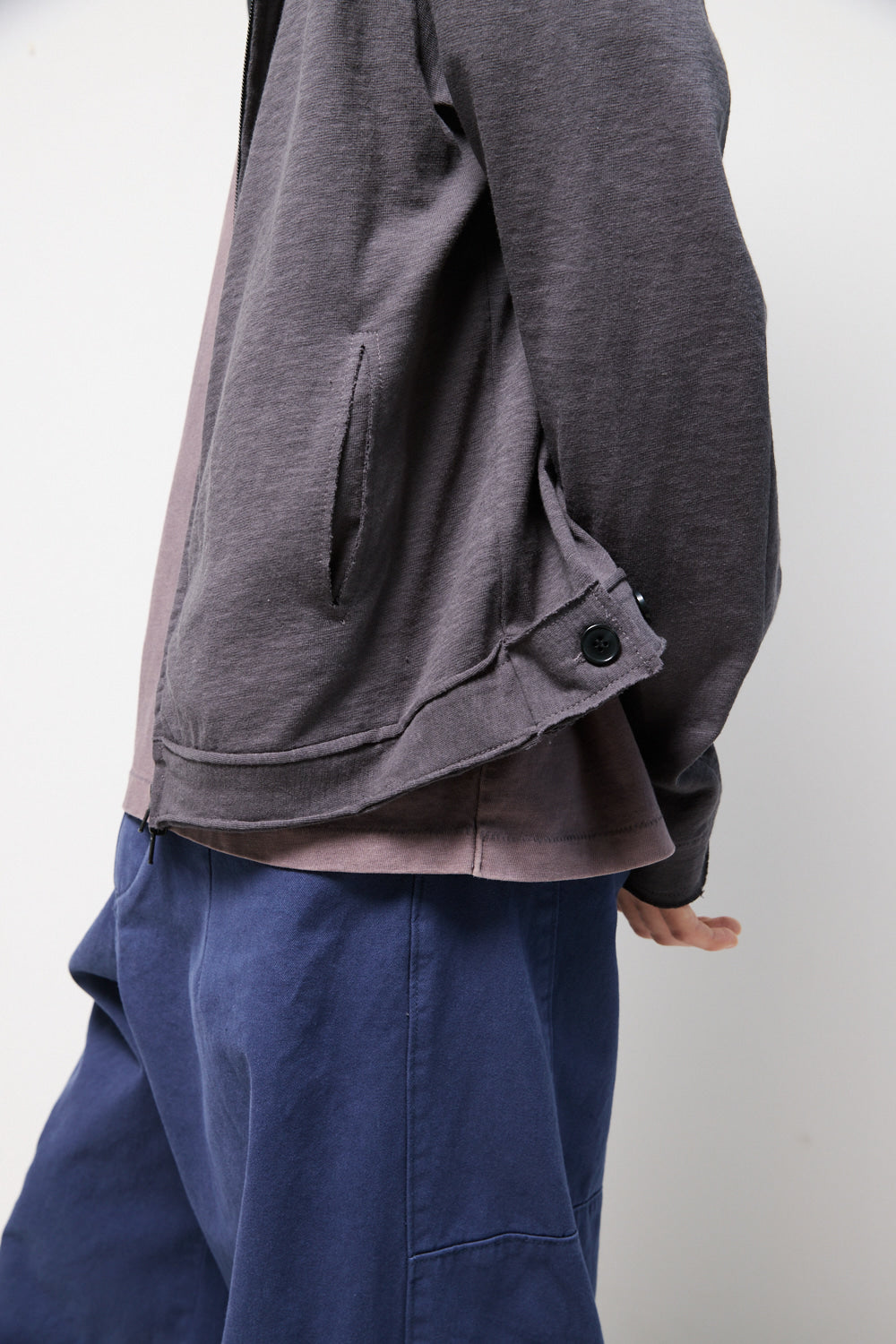 Hatchingroom - Rough Hoodie Slub (Graphite) product image 8 | TRAB K-Fashion Australia