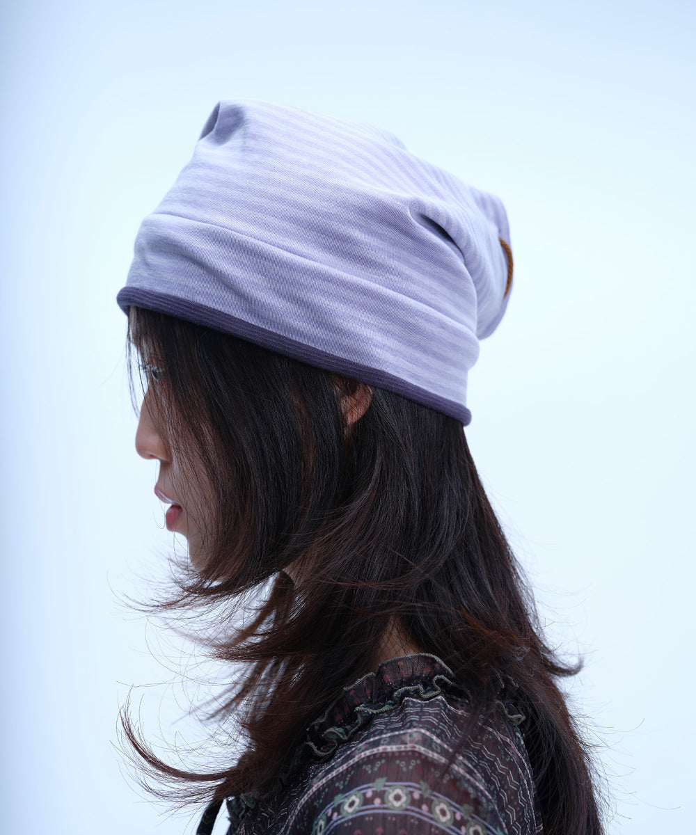 Coyseio - Reversible Drawstring Beanie (Blue Charcoal) product image 7 | TRAB K-Fashion Australia