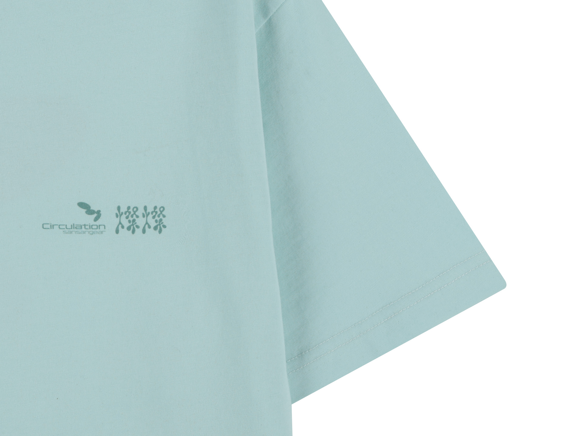 San San Gear - Chan Chan Symbol T-Shirt (Mint) product image 9 | TRAB K-Fashion Australia