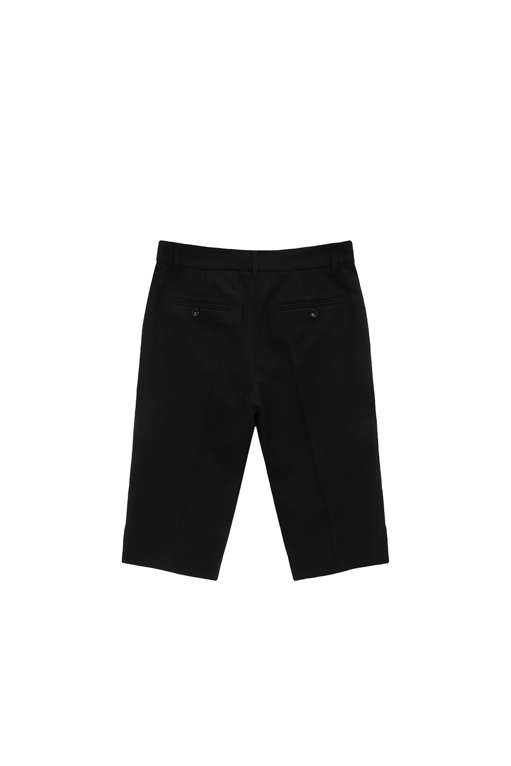 Matin Kim - Capri Slit Pants (Black) product image 2 | TRAB K-Fashion Australia