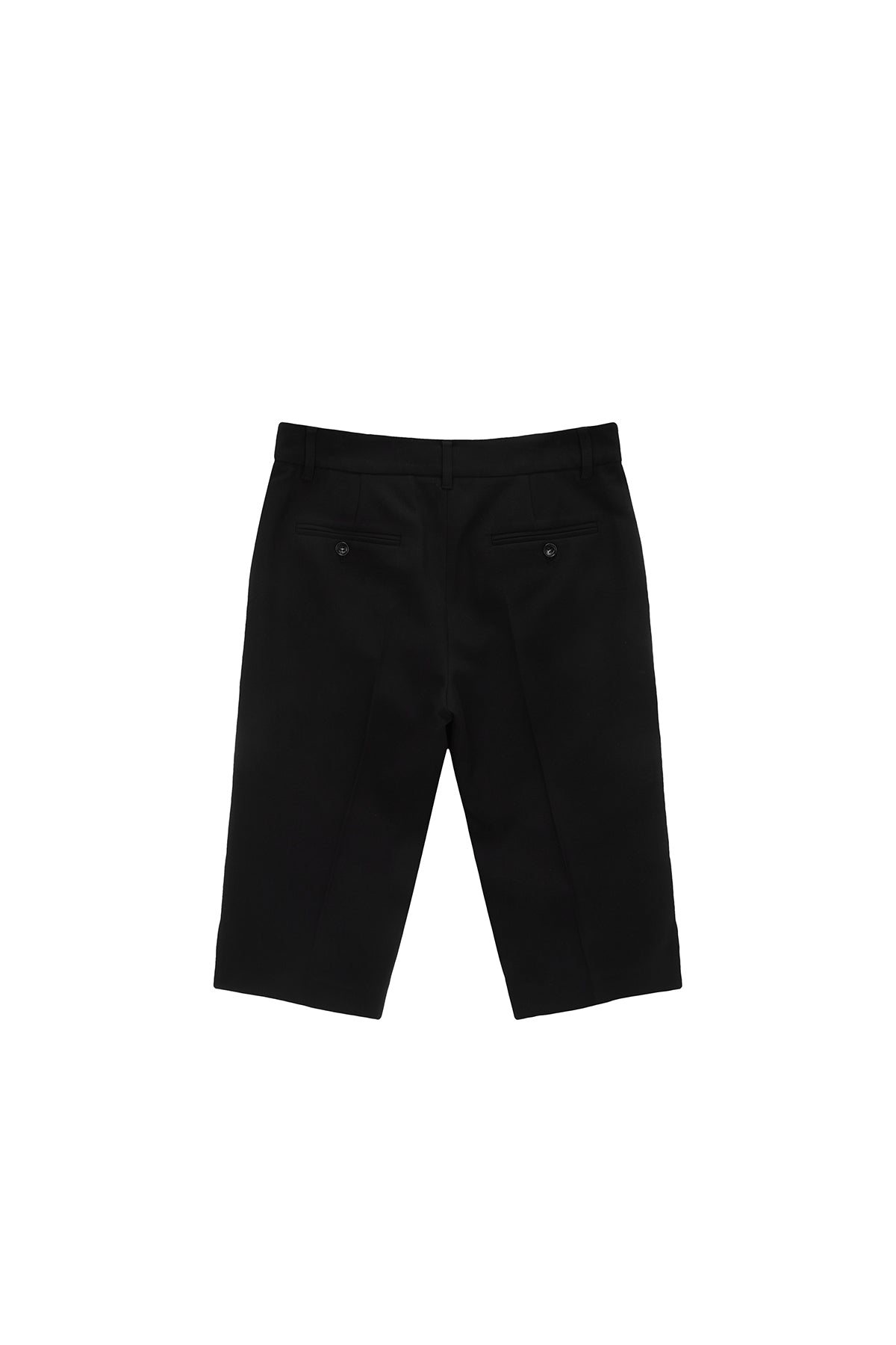 Matin Kim - Capri Slit Pants (Black) product image 2 | TRAB K-Fashion Australia