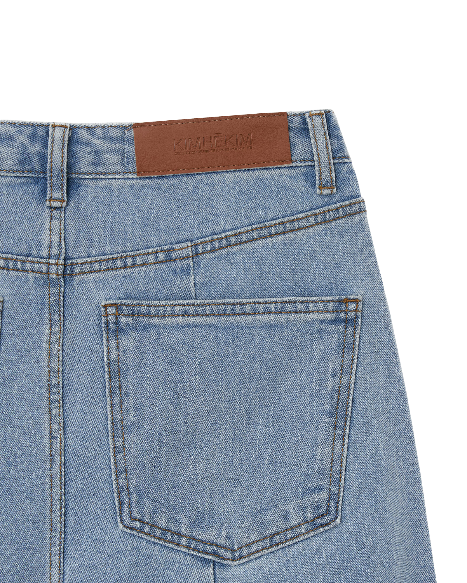 Kimhe Kim - Balloon Denim Pants (Sky Blue) product image 5 | TRAB K-Fashion Australia